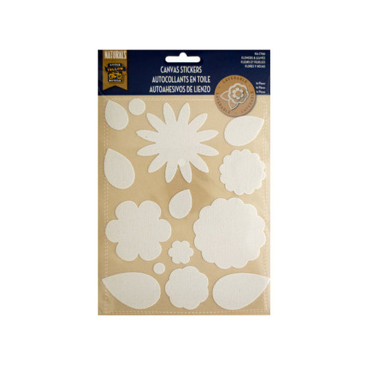 Layerable Flowers & Leaves Canvas Stickers
