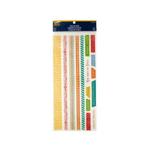 Spring Fever Vellum Tape Strips