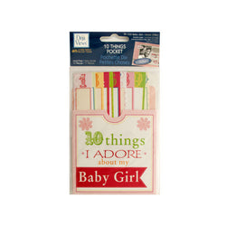 10 Things I Adore About My Baby Girl Journaling Pocket