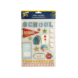 School Rules Self-Adhesive Fabric Favorites
