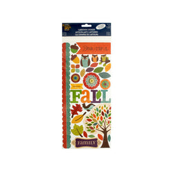 Beautiful Fall Cardstock Stickers