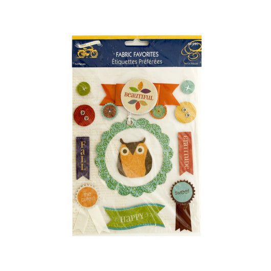 Fall Gratitude Self-Adhesive Fabric Favorites
