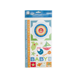 41-piece Baby Boy Cardstock Stickers
