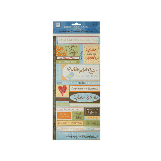 Fresh Verse Everyday Cardstock Stickers