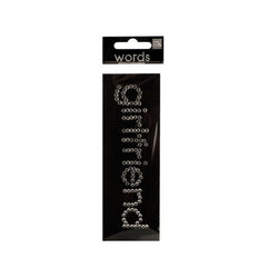 Bling 'Girlfriend' Rhinestone Word Sticker