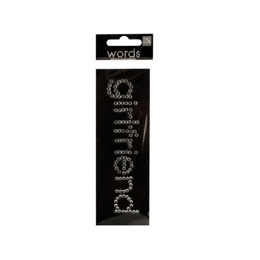 Bling 'Girlfriend' Rhinestone Word Sticker