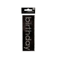 Bling 'Birthday' Rhinestone Word Sticker
