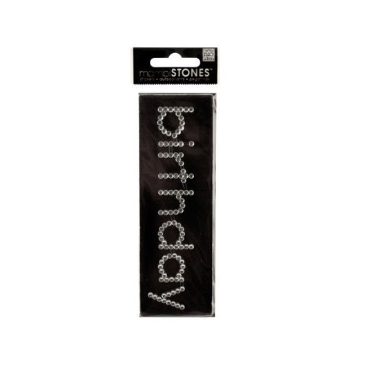 Bling 'Birthday' Rhinestone Word Sticker