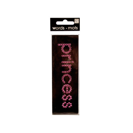 Bling 'Princess Rhinestone Word Sticker