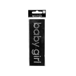 Bling 'Baby Girl' Rhinestone Word Sticker