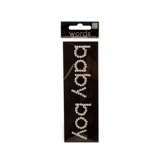 Bling 'Baby Boy' Rhinestone Word Sticker