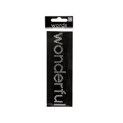 Bling 'Wonderful' Rhinestone Word Sticker