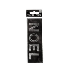 Bling 'Noel' Rhinestone Word Sticker