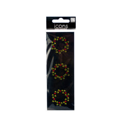 Bling Rhinestone Wreaths Icons Stickers