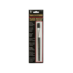 1 Inch Black Bristle Artist Brush