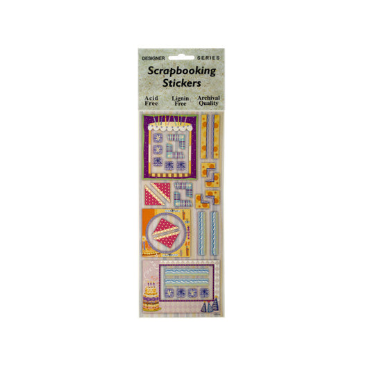 Birthday Frames Scrapbooking Stickers