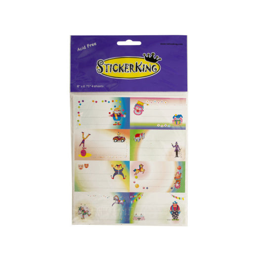 Circus Fun Memo Stickers