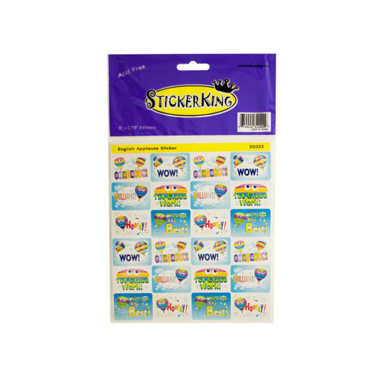 Hot Air Balloons Applause Stickers