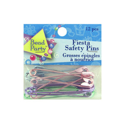 Pastel Colored Safety Pins