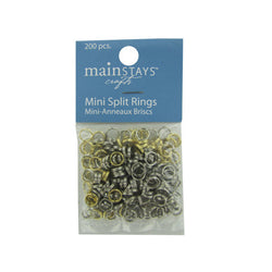 Mini Split Rings Assortment Of 200