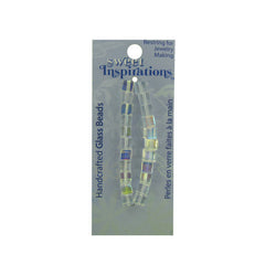 Handcrafted Glass Square Beads