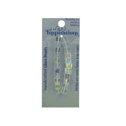 Handcrafted Glass Square Beads