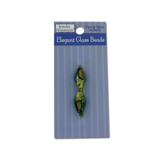 Diamond Beads With Spacers, Pack Of 2