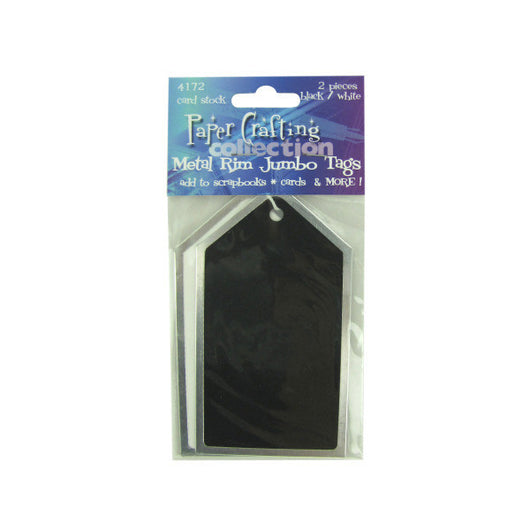 2Pc Black/White Tags 4172X1