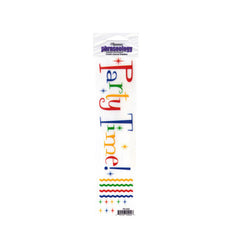 Party Time Creative Rub-On Transfer