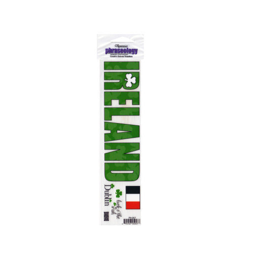 Ireland Creative Rub-On Transfer