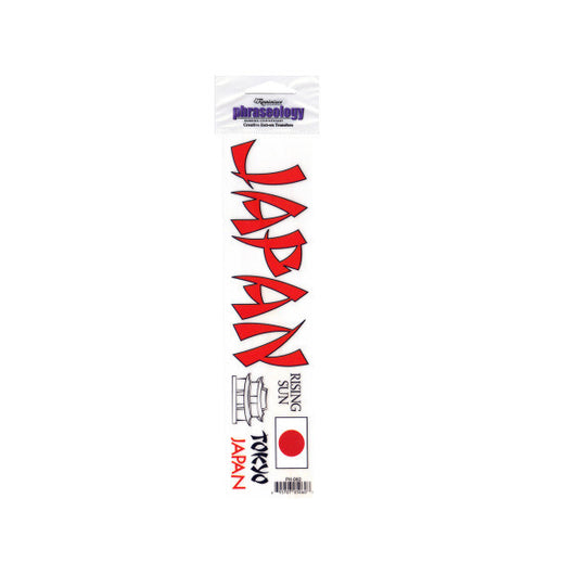 Japan Creative Rub-On Transfer