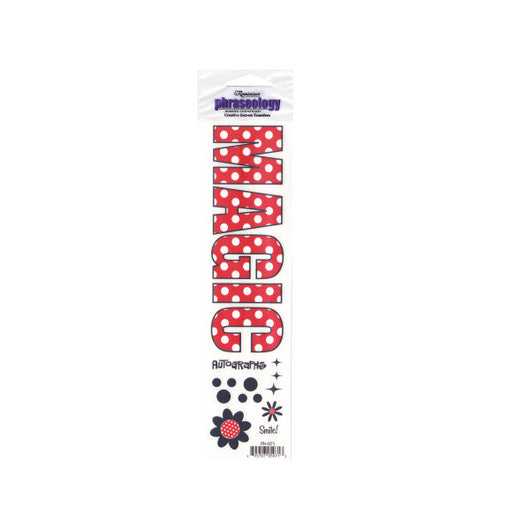 Magic Creative Rub-On Transfer