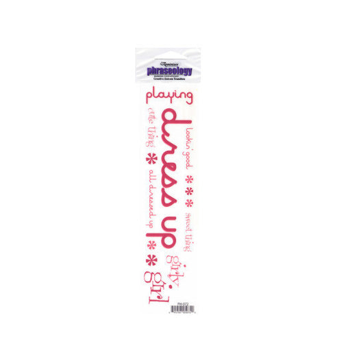 Dress Up Creative Rub-On Transfer