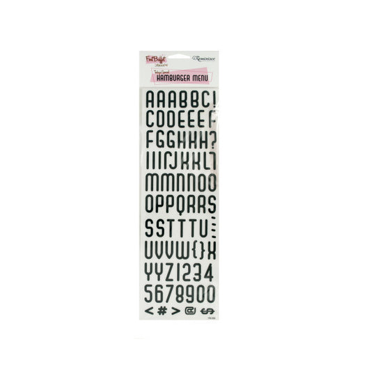 Hamburger Menu Creative Rub-On Transfers
