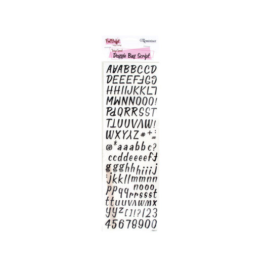Doggie Bag Script Creative Rub-On Transfers