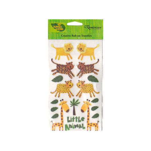 Little Animal Creative Rub-On Transfers