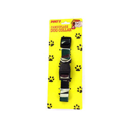 Nylon Camouflage Dog Collar