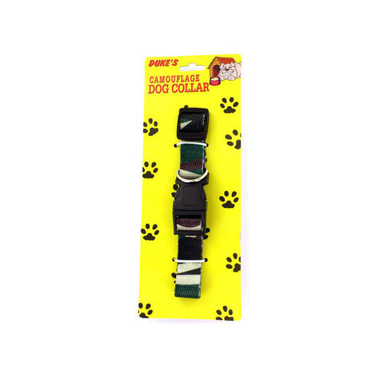 Nylon Camouflage Dog Collar