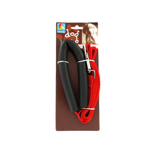 Dog Leash With Rubber Handle