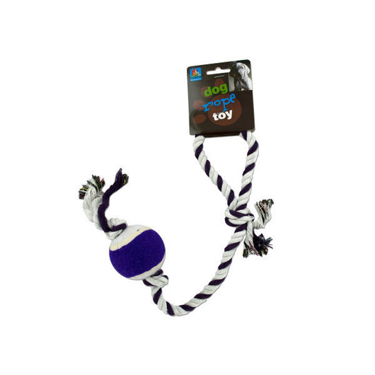 Dog Rope Tennis Ball Toy