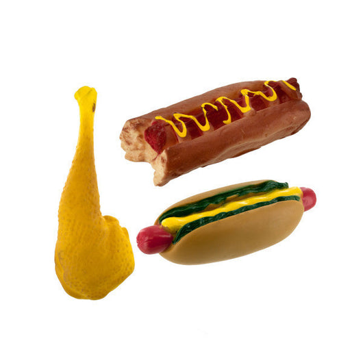 Meat Lovers Squeaking Dog Toy