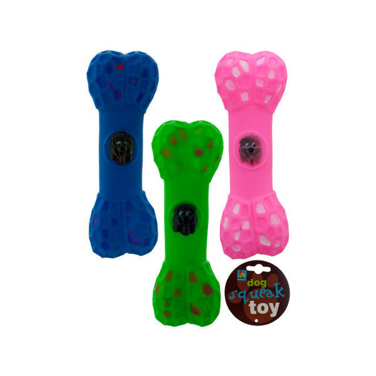 Bone-Shaped Dog Squeak Toy