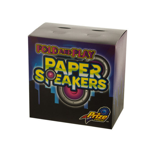 Fold And Play Paper Speakers