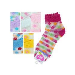 Mid Cut Flowers 6-8 Socks