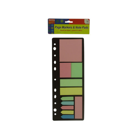 Sticky Page Markers And Note Pads