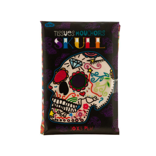Sugar Skull Printed Tissues