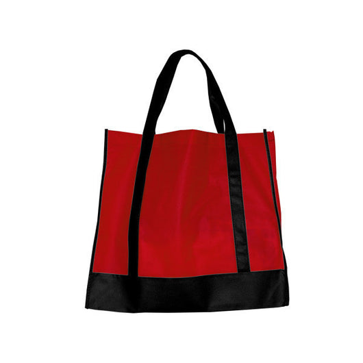 Red/Black Shopping Tote
