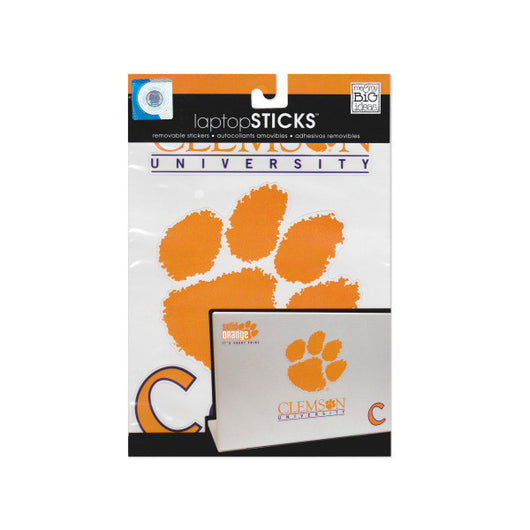 Clemson University Removable Laptop Stickers