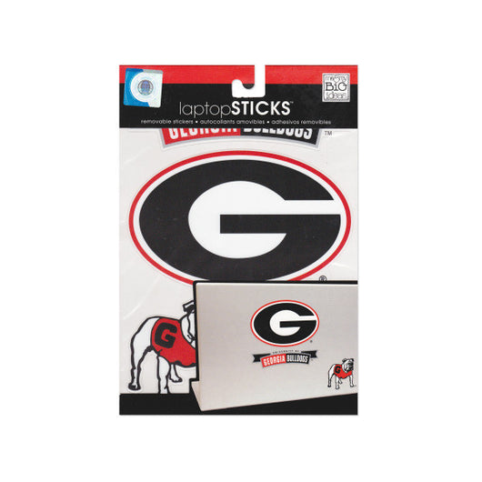 Georgia Bulldogs Removable Laptop Stickers