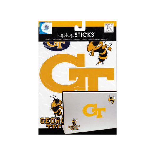 Georgia Tech Removable Laptop Stickers